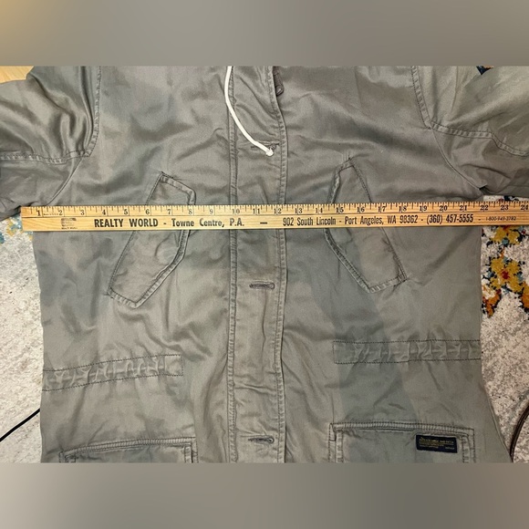 Abercrombie & Fitch L Army/ Utility style Jacket - Picture 9 of 10